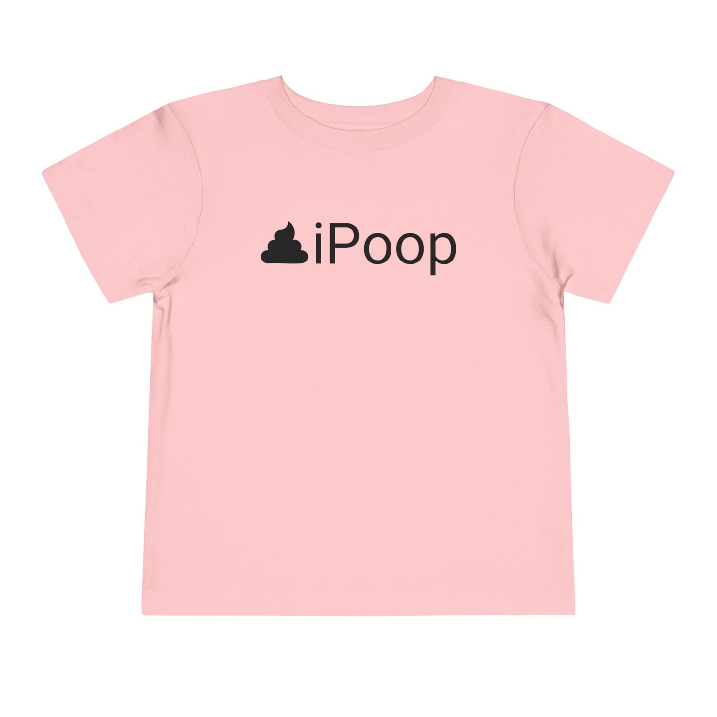 Funny "iPoop" Novelty Toddler T-Shirt - Sizes 2T-5T