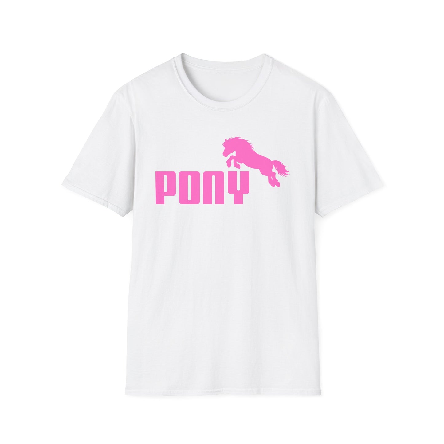 Pink Pony - Parody “PUMA” Logo - Unisex T-Shirt