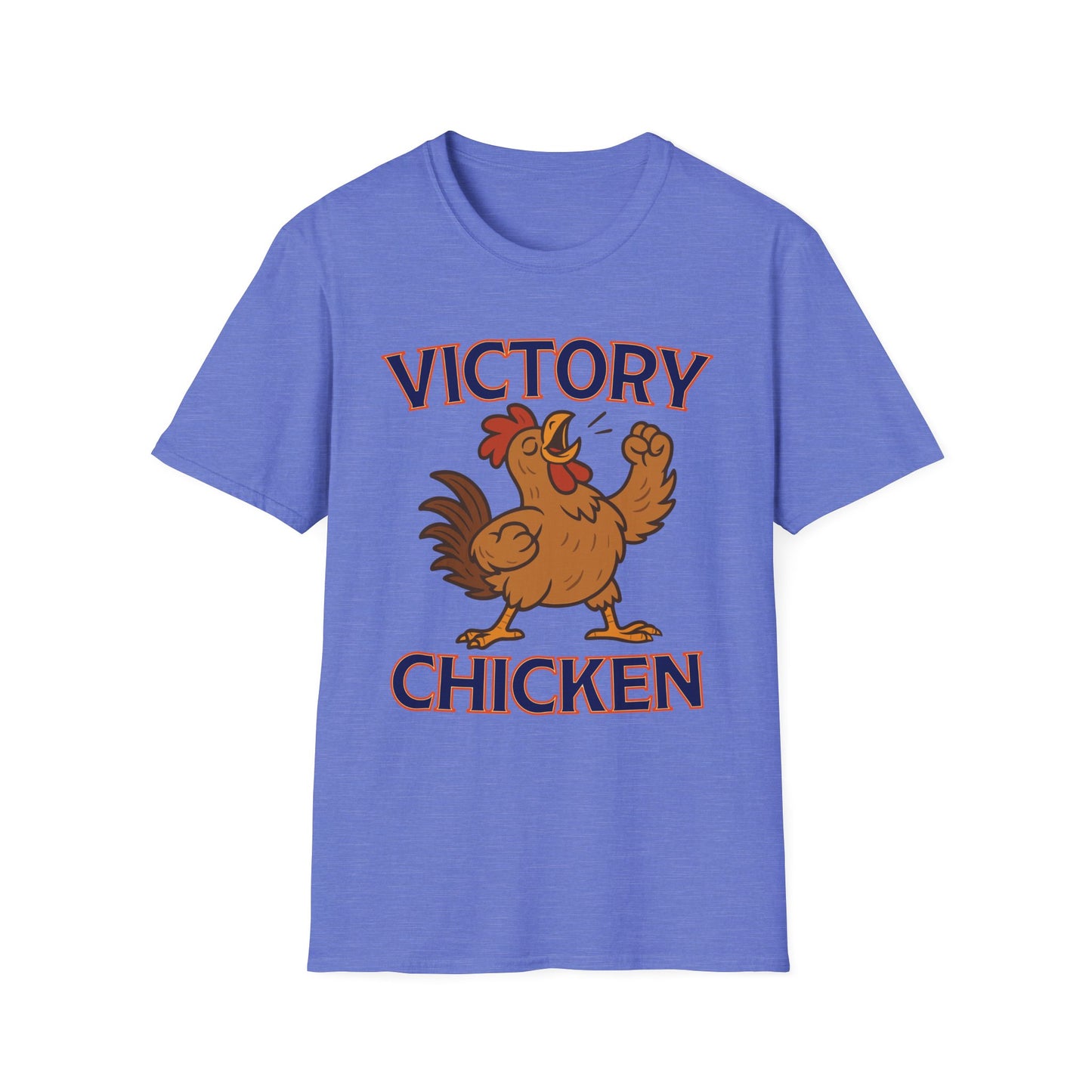 Victory Chicken - Chicago Bears Win Edition - Softstyle Unisex T-Shirt