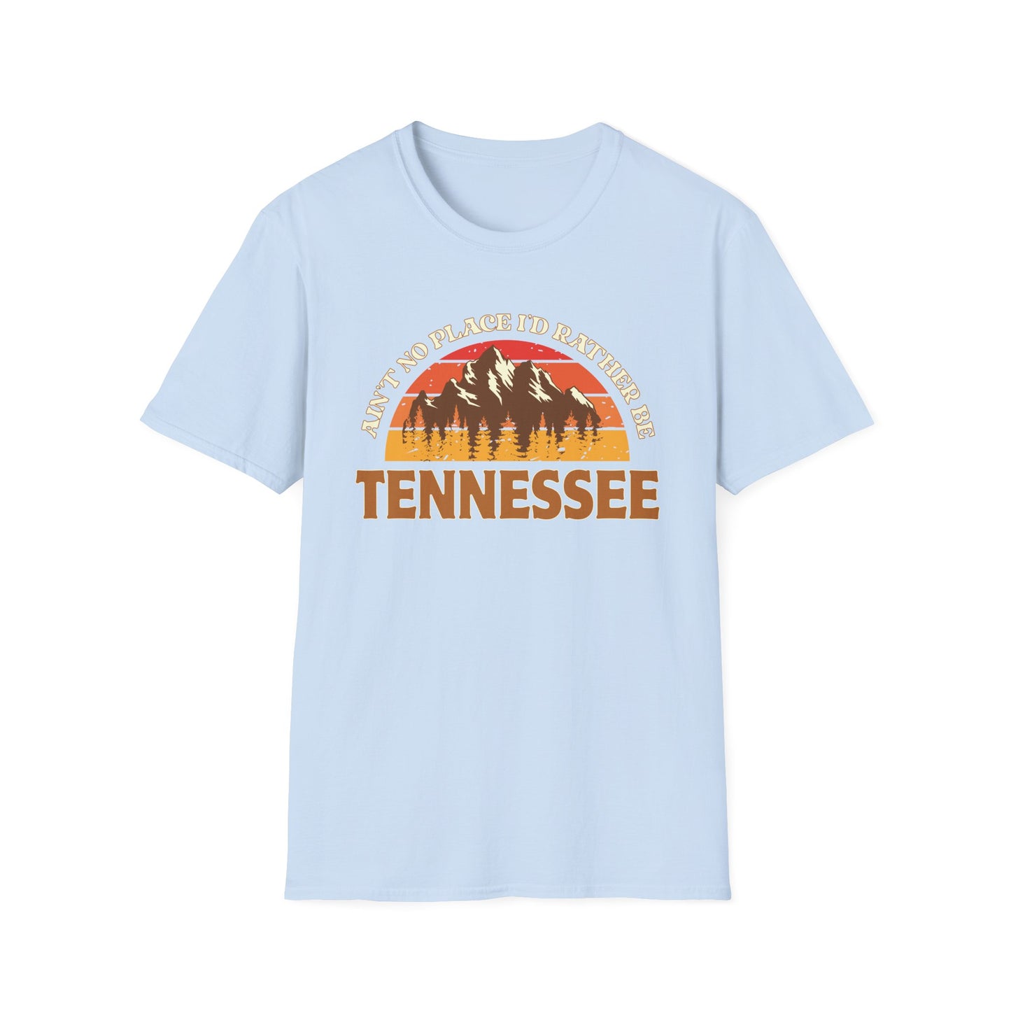 Grateful Dead - Tennessee Jed - 'Ain't No Place I'd Rather Be' Unisex Softstyle T-Shirt