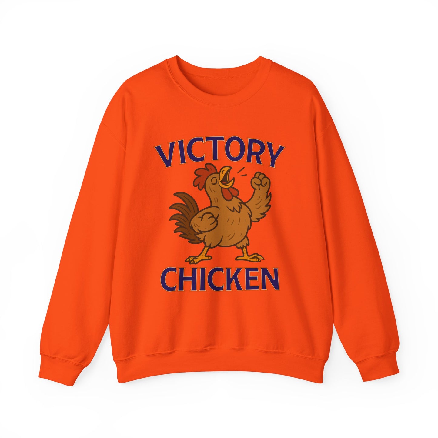 Victory Chicken - Bears Win Edition - Chicago Unisex Pullover Sweatshirt