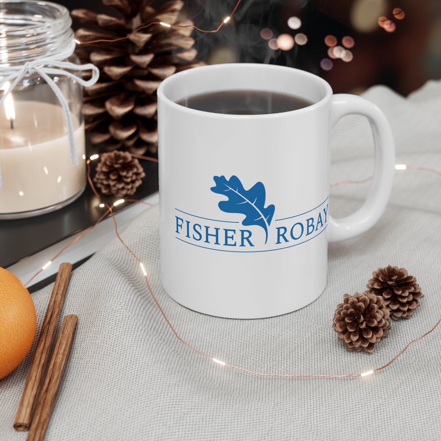 Fisher Robay Parody Mug - The Chair Company - 11 oz. Ceramic Coffee Mug