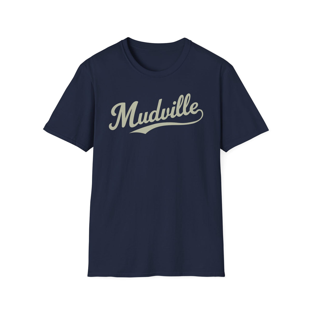 Mudville Nine Jersey - Vintage Baseball Style Casey at the Bat Unisex Softstyle T-Shirt