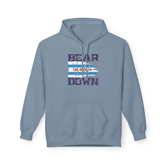 Chicago Bears 'Bear Down' Unisex Fleece Hoodie - Perfect for Game Day & Casual Wear