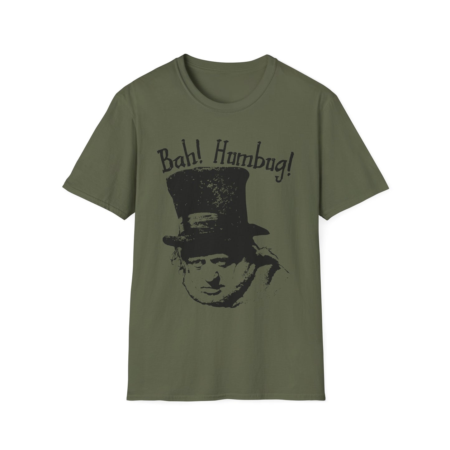 Bah! Humbug! Ebenezer Scrooge - A Christmas Carol - Alastair Sim - Holiday T-Shirt