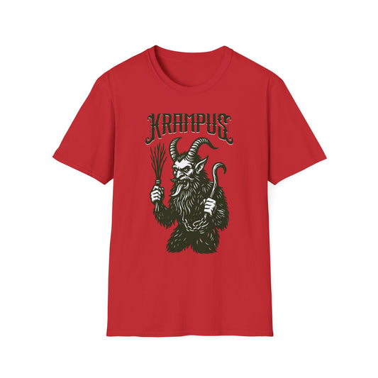 Krampus - Folklore’s Favorite Fiend - Christmas Holiday Unisex Softstyle T-Shirt