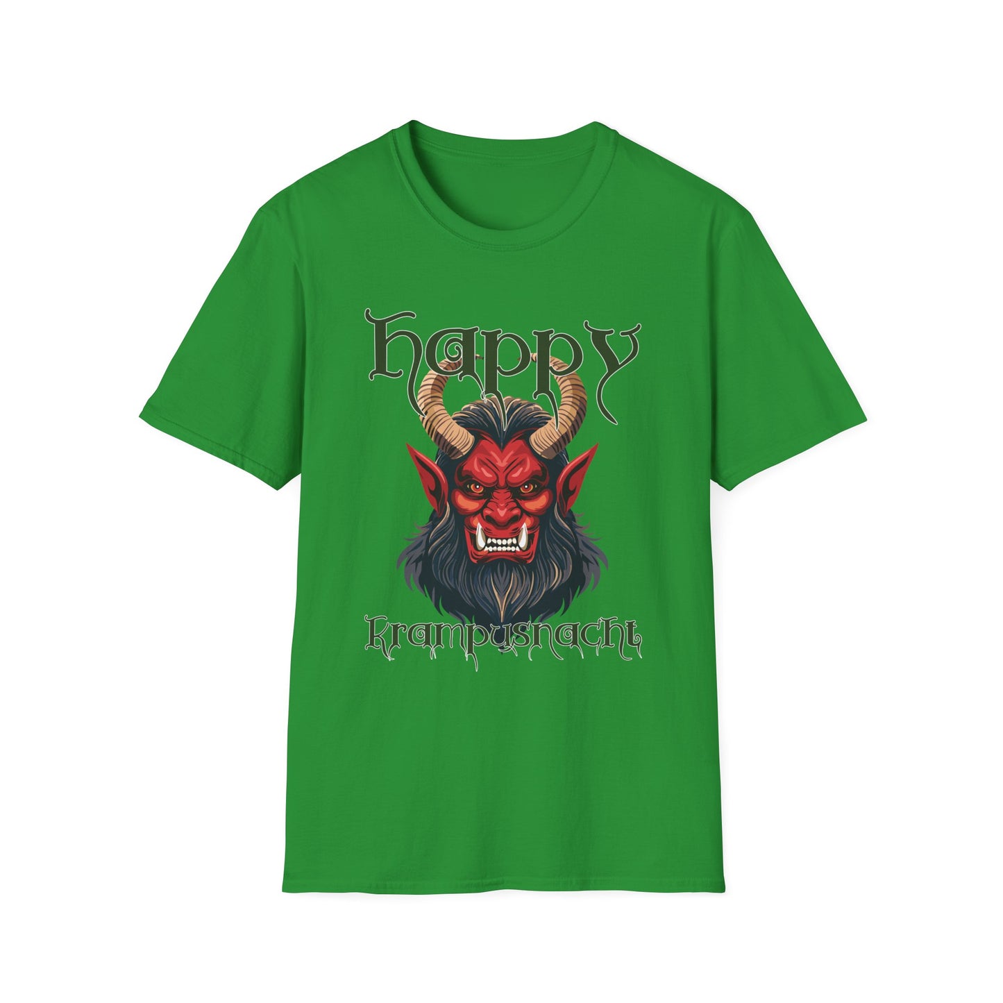 Happy Krampusnacht (Krampus Night) - Christmas Holiday Unisex Softstyle T-Shirt