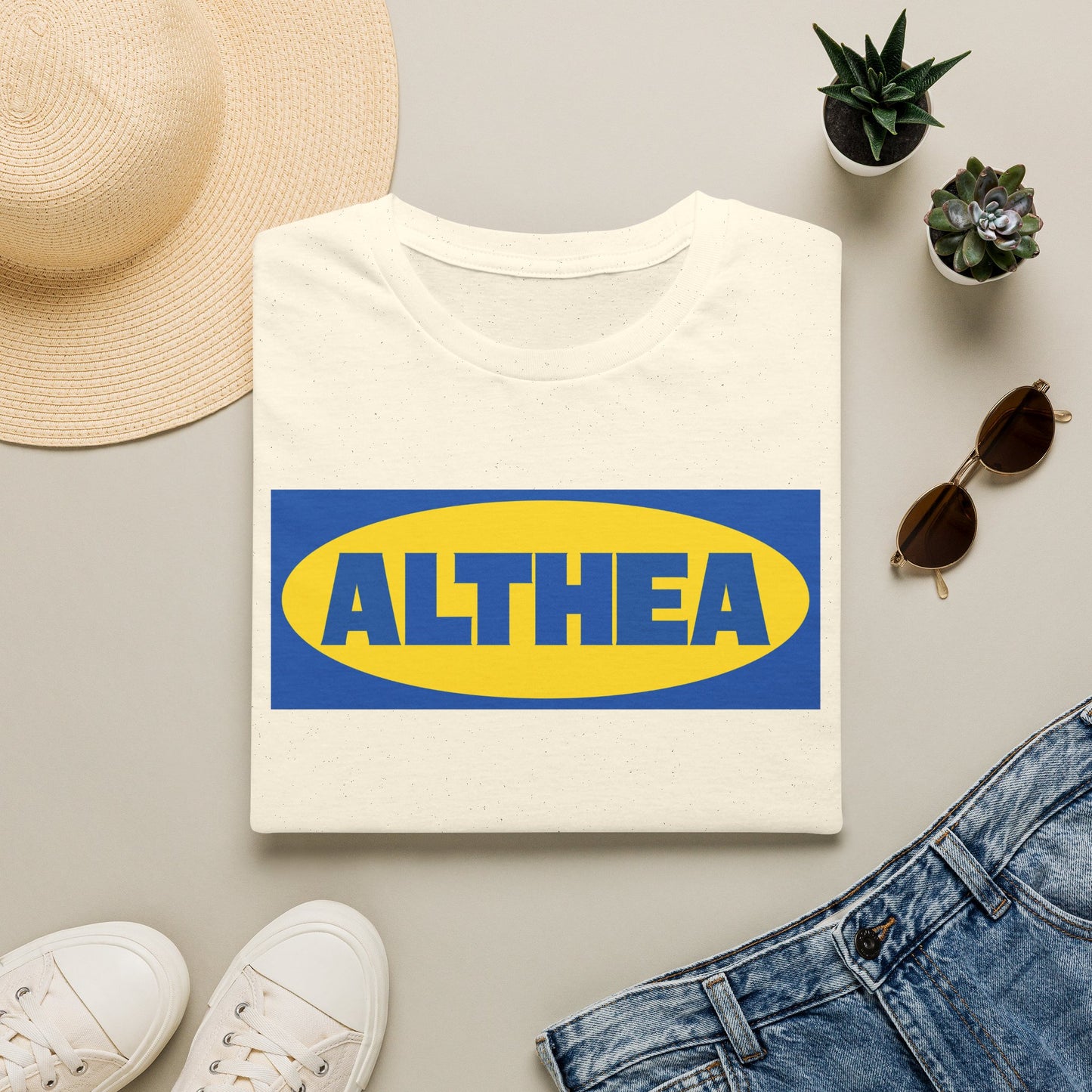 Althea Logo Tee - IKEA‑Parody Grateful Dead Unisex T-Shirt