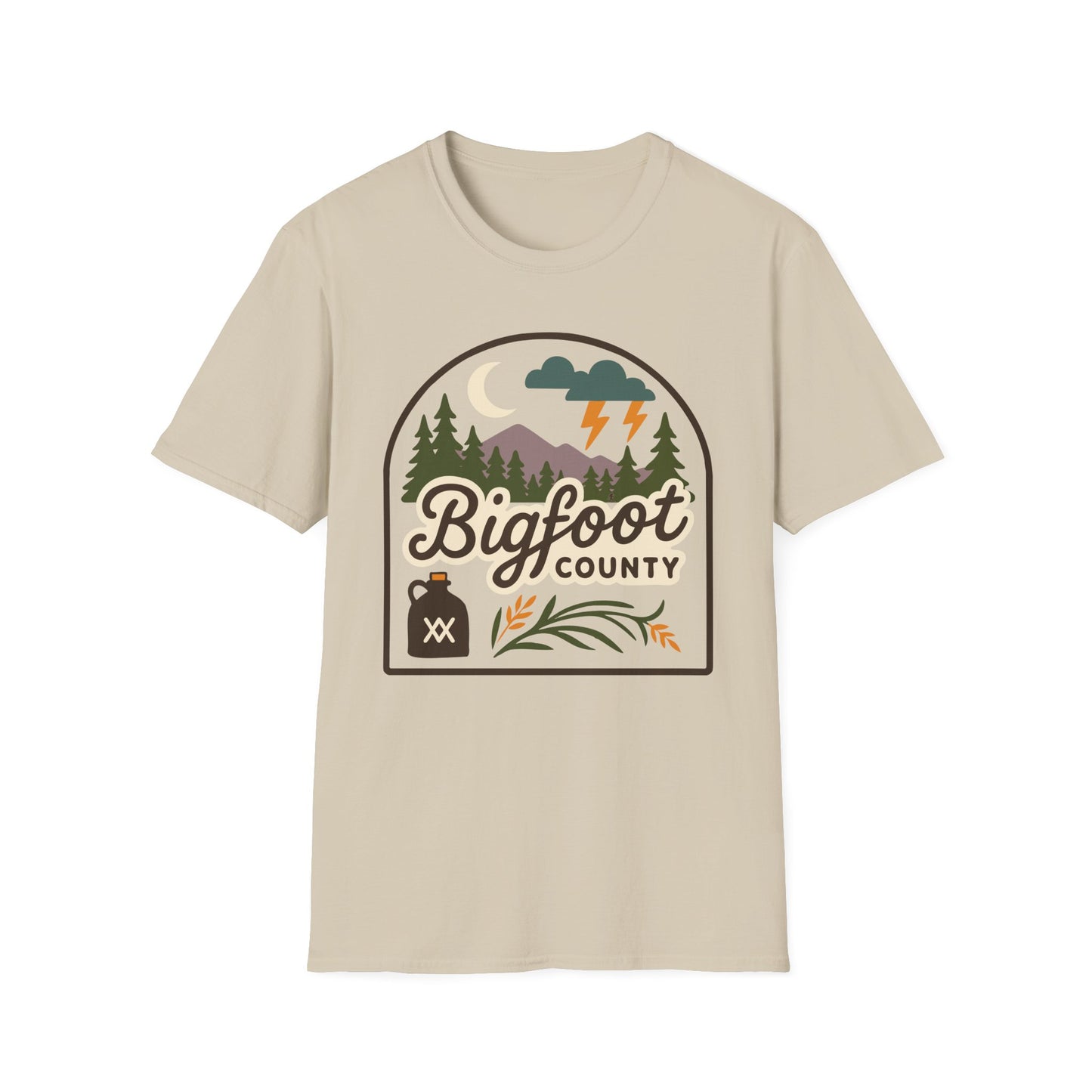 Bigfoot County Tee - Brown Eyed Women Grateful Dead Softstyle Unisex T-Shirt