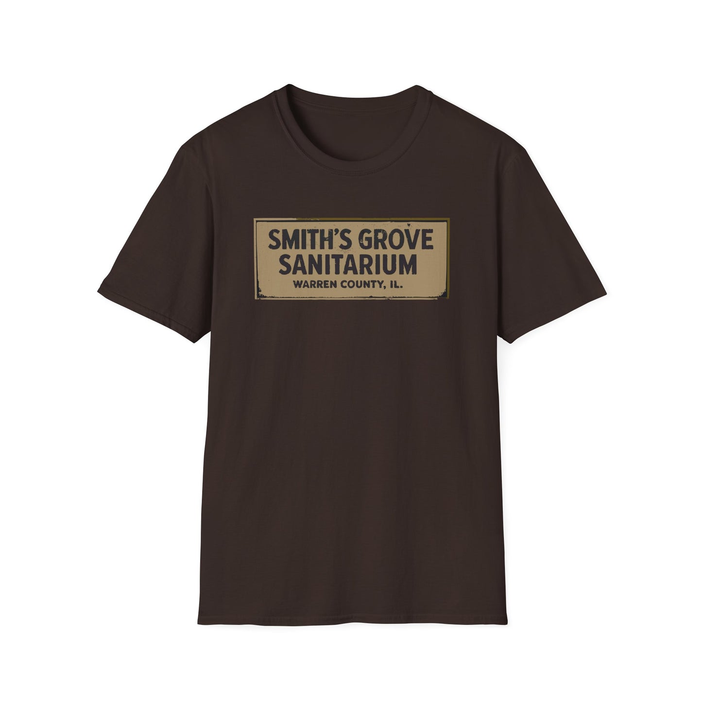 Halloween Movie T-Shirt - Smith's Grove Sanitarium - Unisex Softstyle T-Shirt