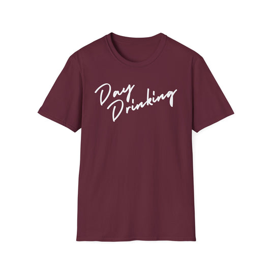 Day Drinking Minimalist Weekend Softstyle Unisex T-Shirt