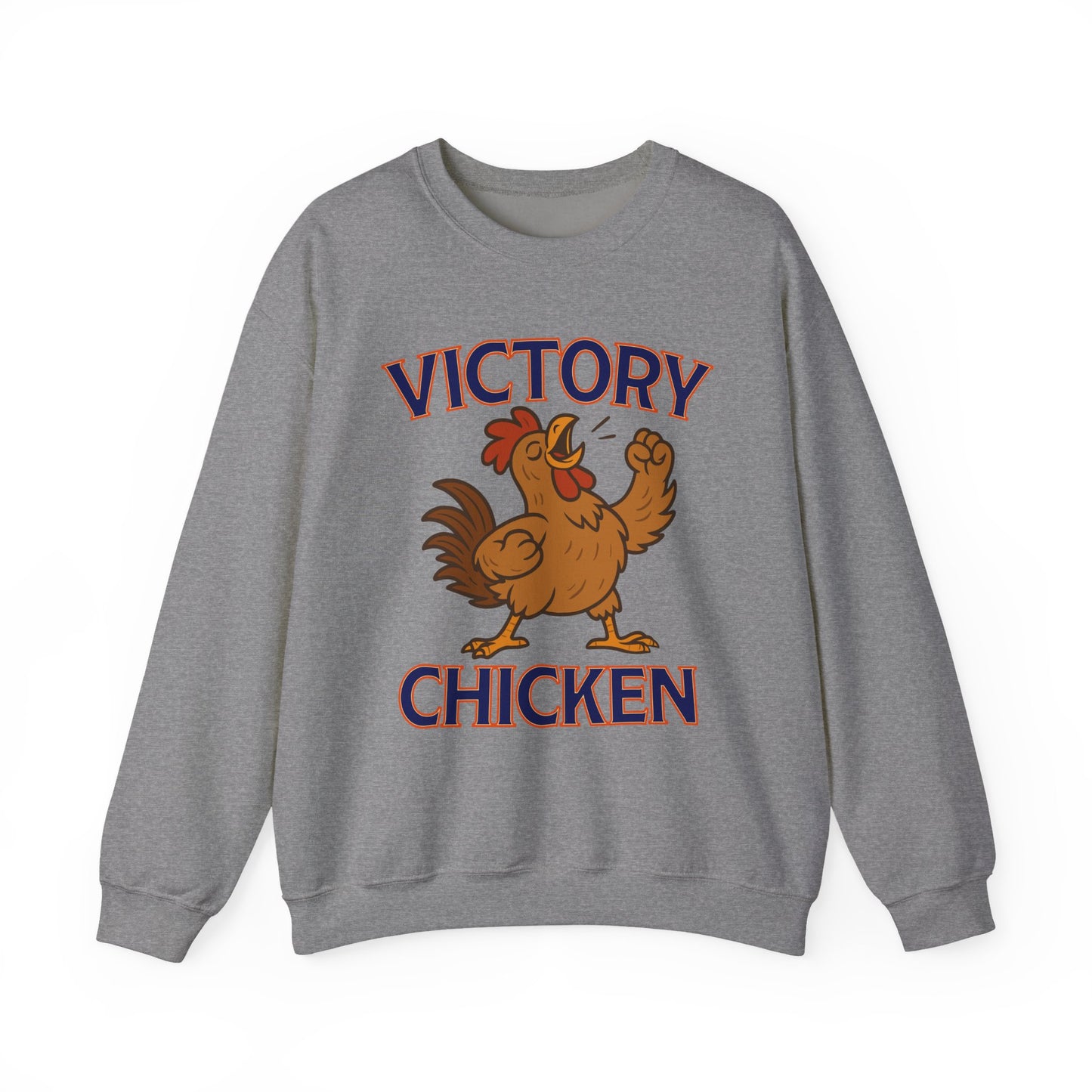 Victory Chicken - Bears Win Edition - Chicago Unisex Pullover Sweatshirt