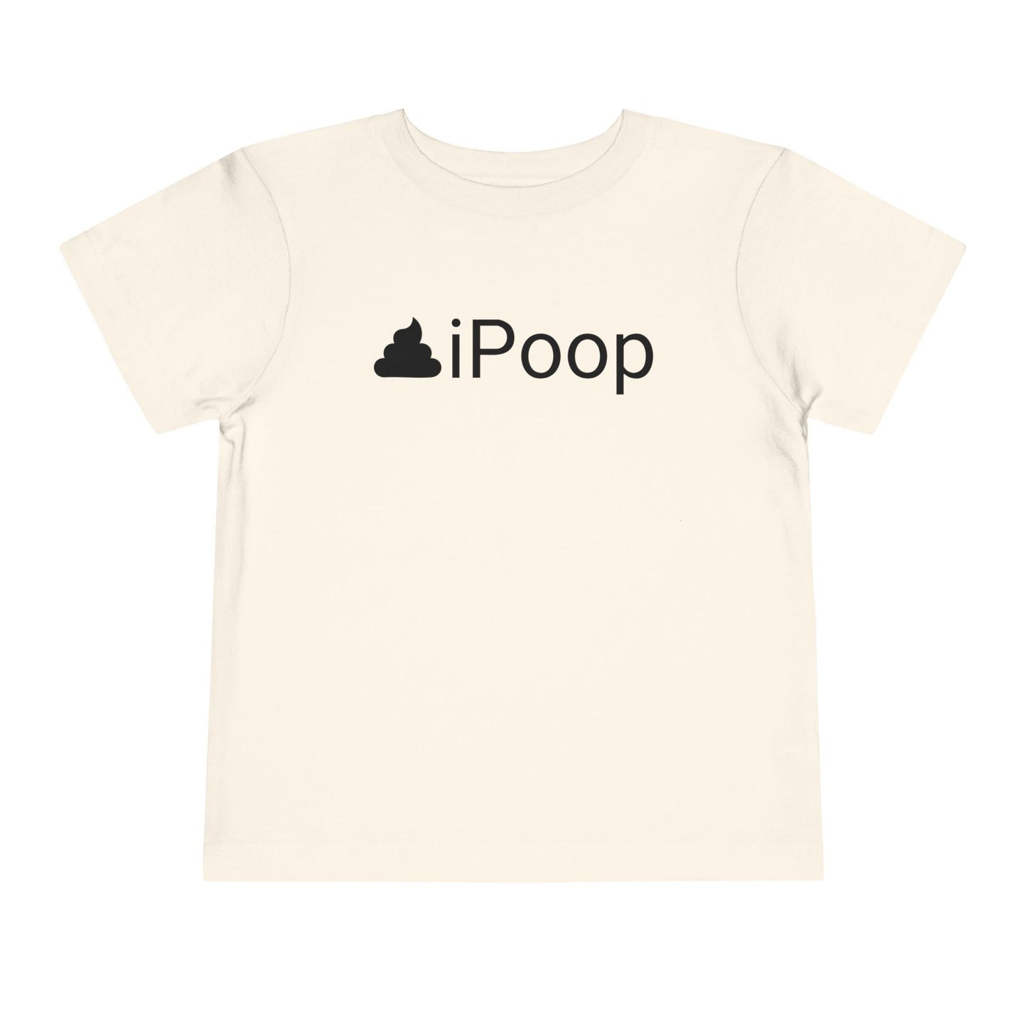 Funny "iPoop" Novelty Toddler T-Shirt - Sizes 2T-5T
