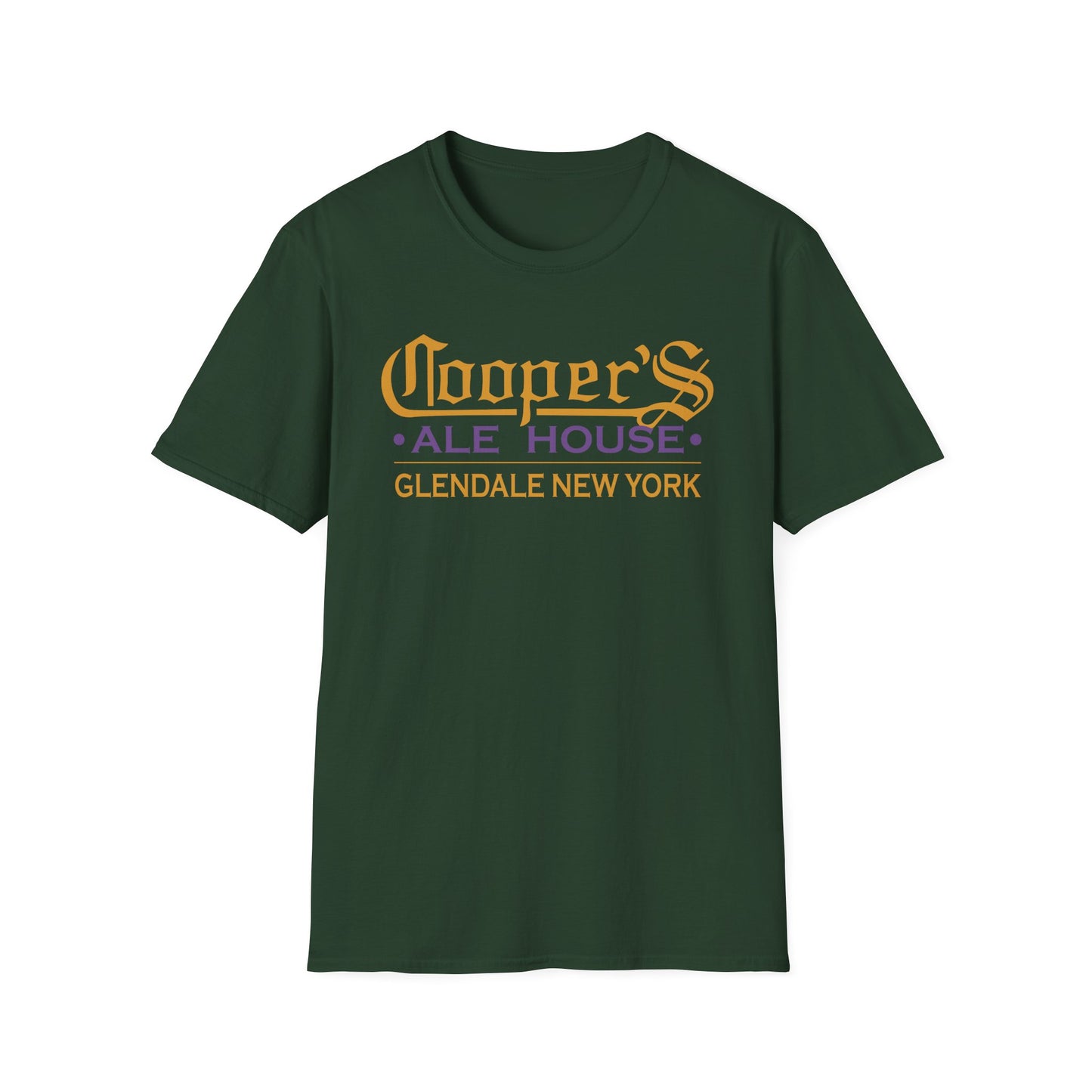 Cooper's Ale House - King of Queens Softstyle Unisex T-Shirt