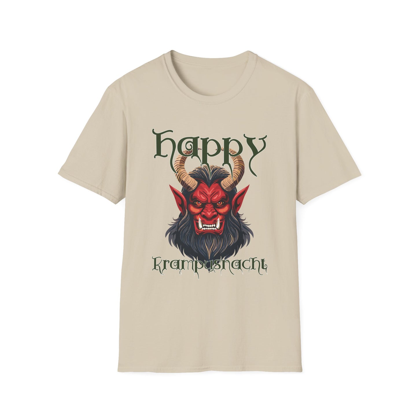 Happy Krampusnacht (Krampus Night) - Christmas Holiday Unisex Softstyle T-Shirt