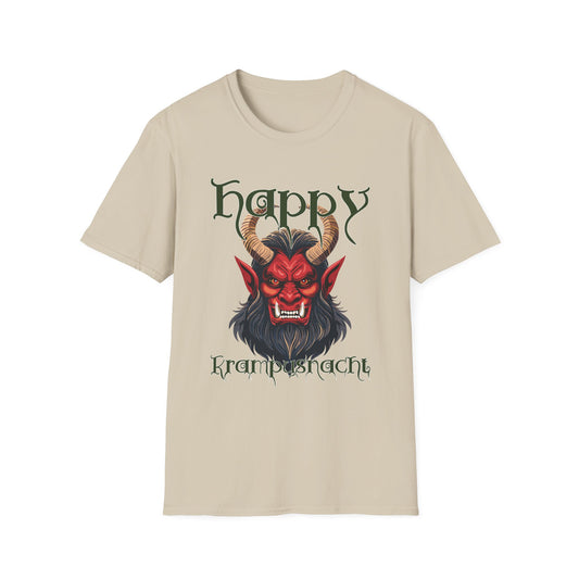 Happy Krampusnacht (Krampus Night) - Christmas Holiday Unisex Softstyle T-Shirt