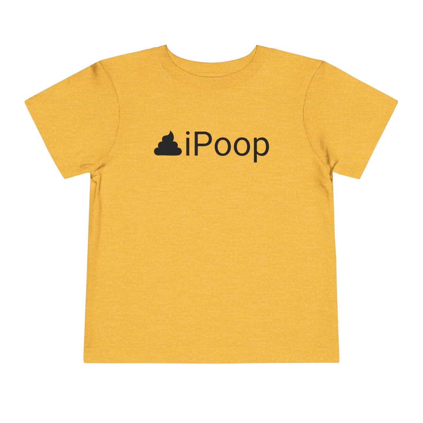 Funny "iPoop" Novelty Toddler T-Shirt - Sizes 2T-5T