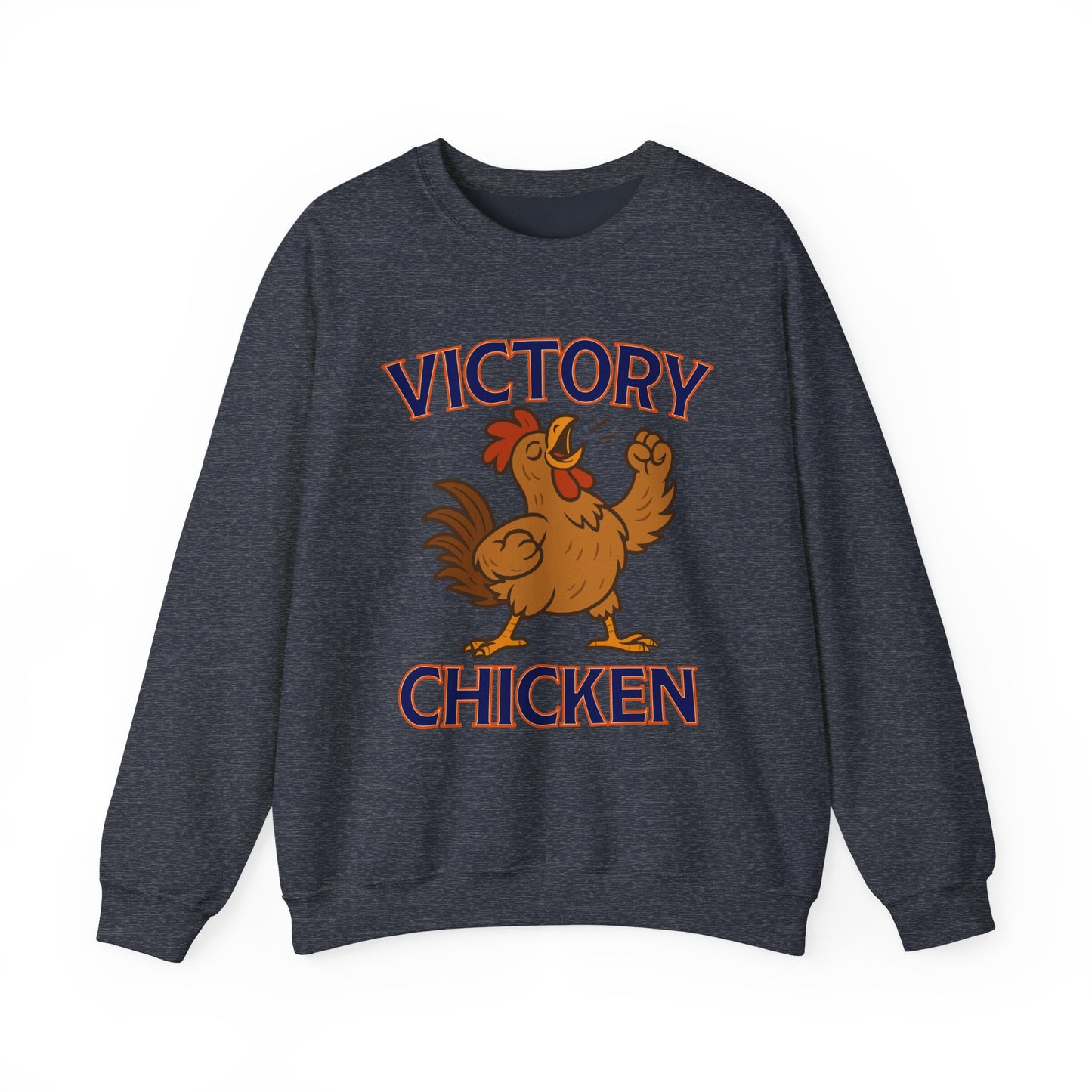Victory Chicken - Bears Win Edition - Chicago Unisex Pullover Sweatshirt