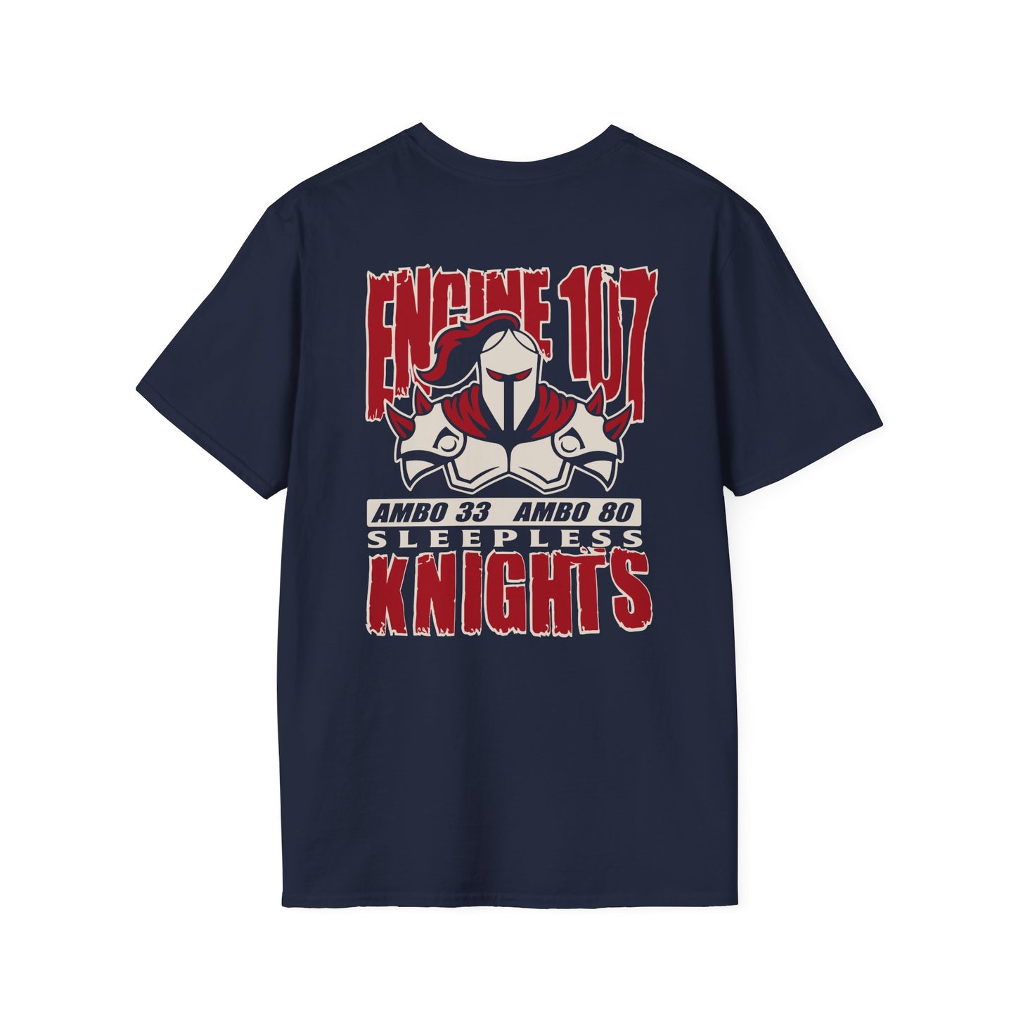 Chicago Fire Department Engine 107 – Sleepless Knights Unisex T-Shirt