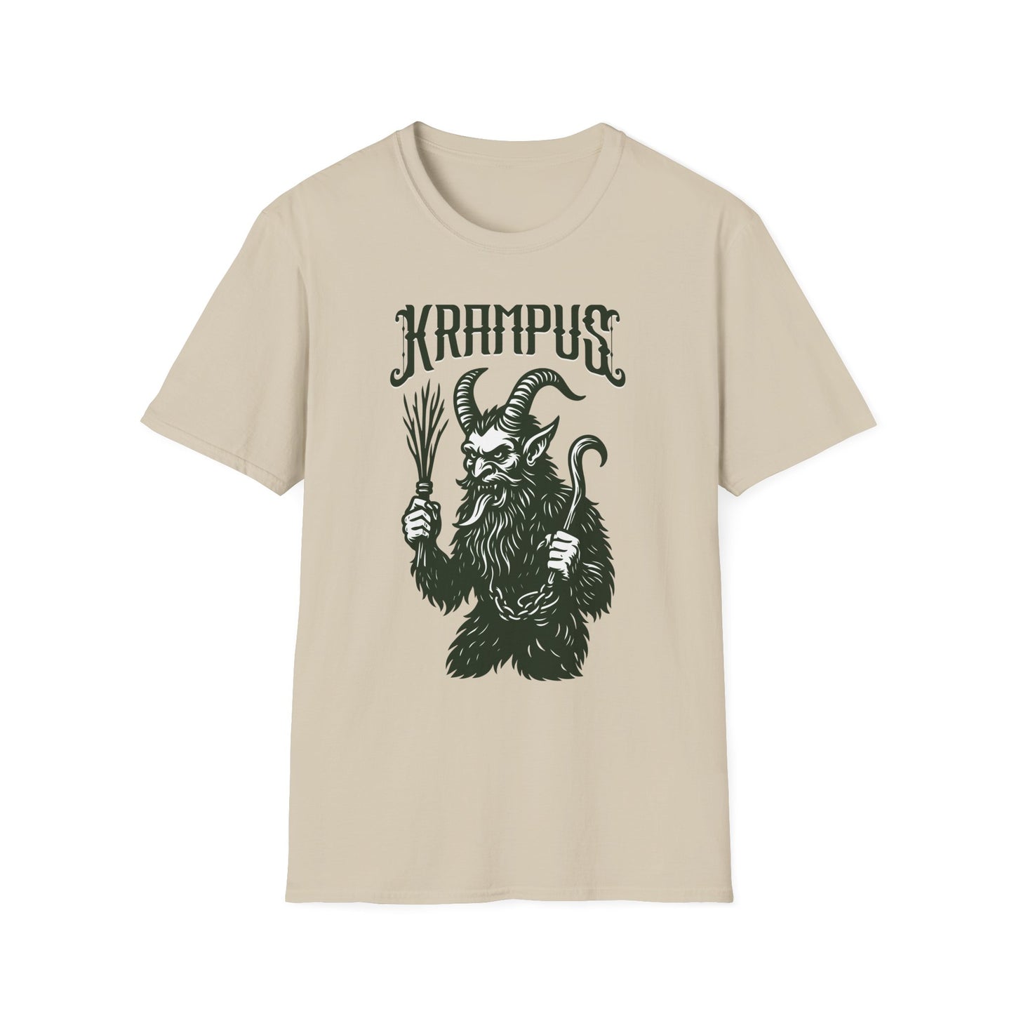 Krampus - Folklore’s Favorite Fiend - Christmas Holiday Unisex Softstyle T-Shirt