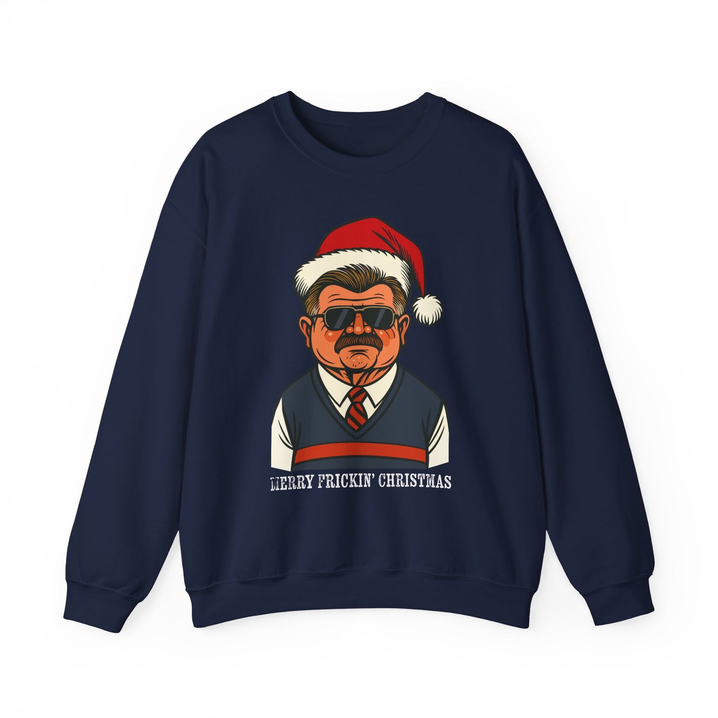 Ditka Claus Sweatshirt – Funny Chicago Bears Christmas Crewneck Pullover Sweatshirt