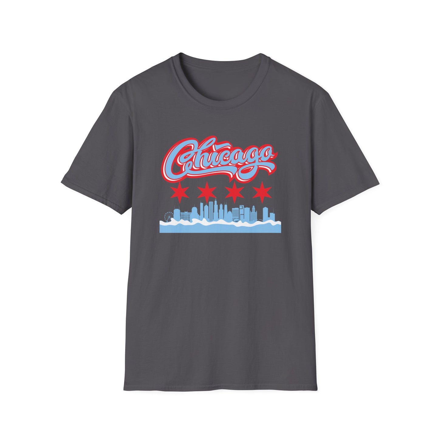 Chicago Flag Skyline T-Shirt