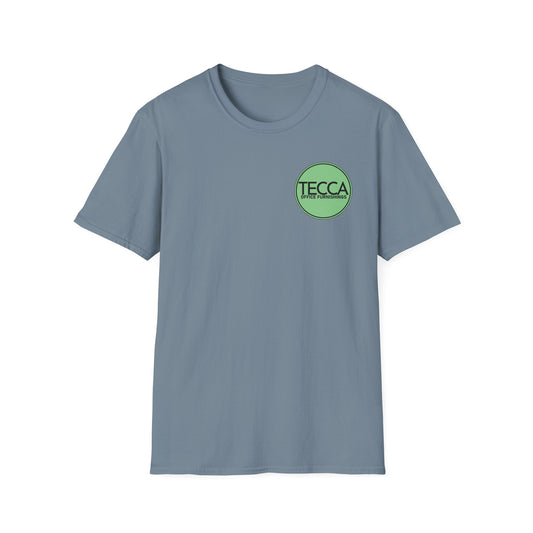 The Chair Company - Tim Robinson - Tecca Office Furnishings - Left Chest Design Unisex Softstyle T-Shirt