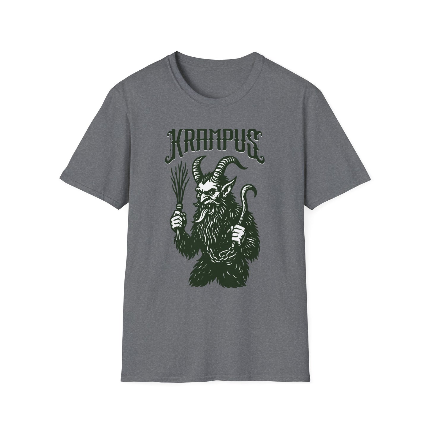 Krampus - Folklore’s Favorite Fiend - Christmas Holiday Unisex Softstyle T-Shirt