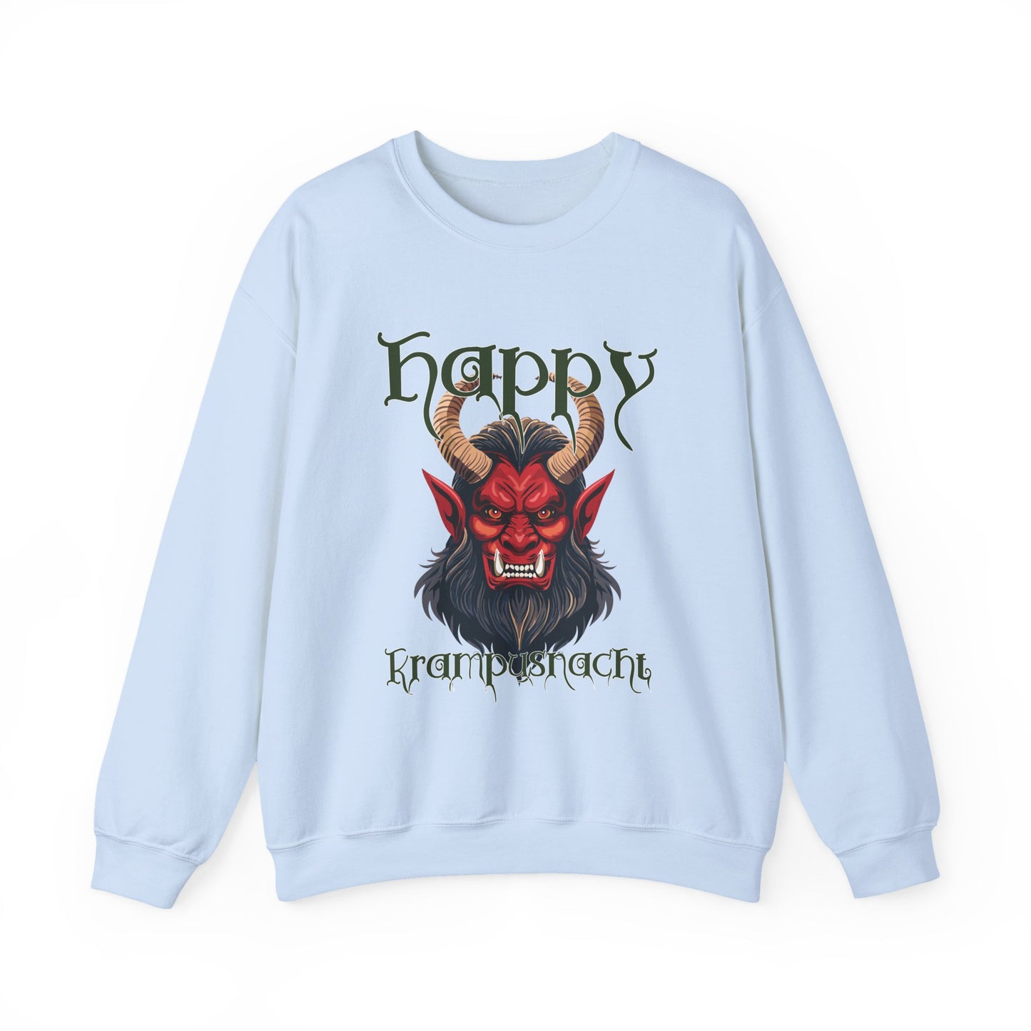 Happy Krampusnacht (Krampus Night) - Christmas - Holiday Unisex Pullover Sweatshirt