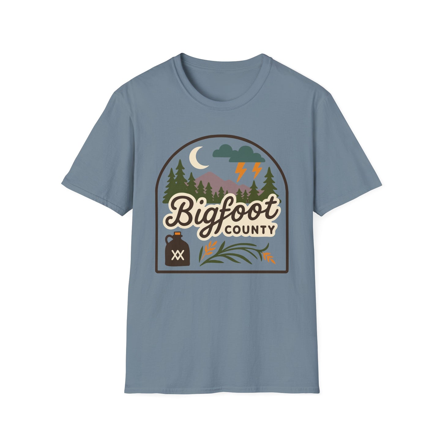Bigfoot County Tee - Brown Eyed Women Grateful Dead Softstyle Unisex T-Shirt