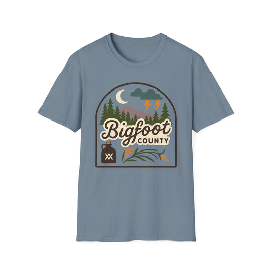 Bigfoot County Tee - Brown Eyed Women Grateful Dead Softstyle Unisex T-Shirt