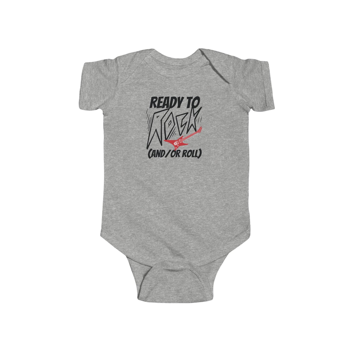 Ready to Rock and/or Roll Cute Infant Bodysuit