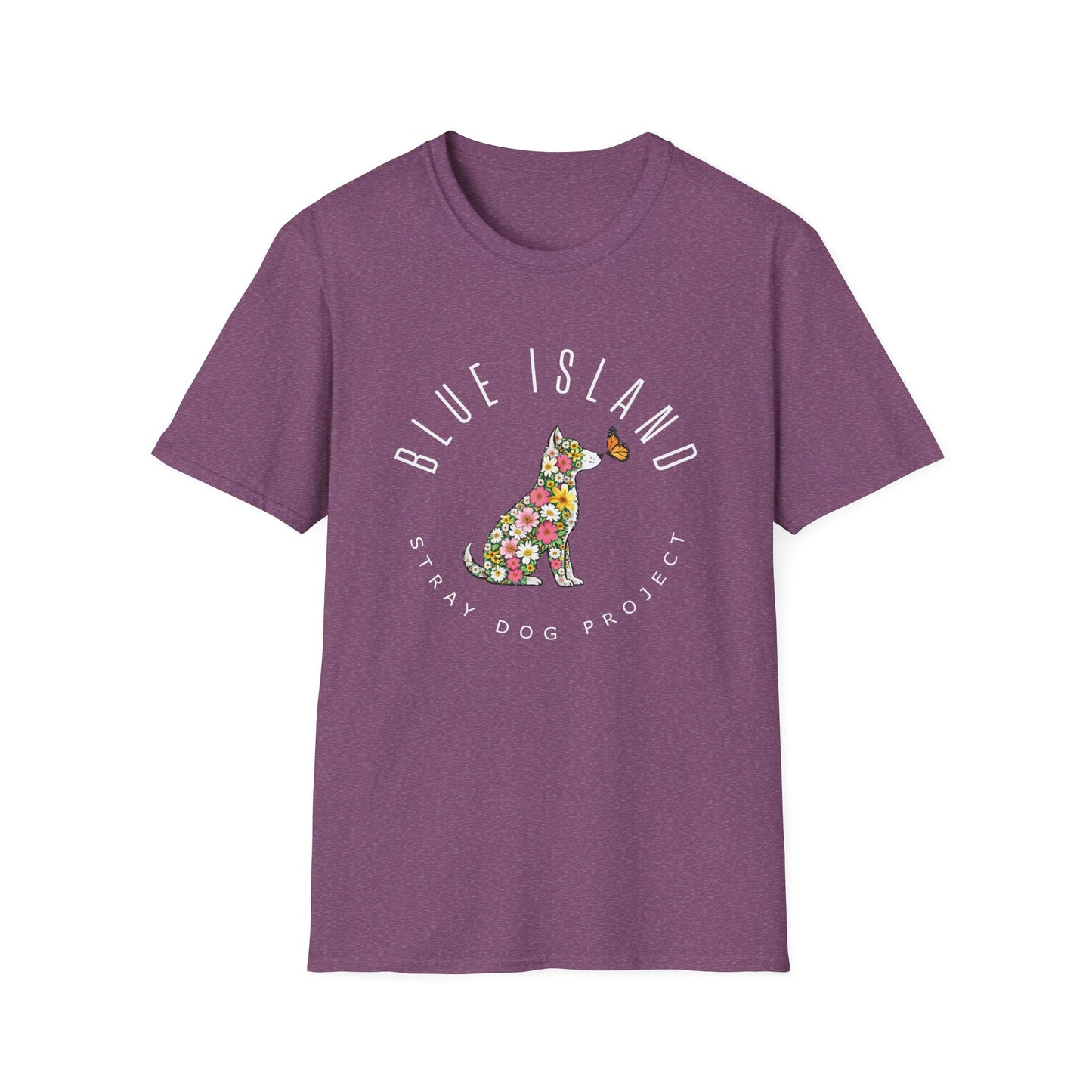 Blue Island Stray Dog Project Spring Tee (Adult Unisex sizes)