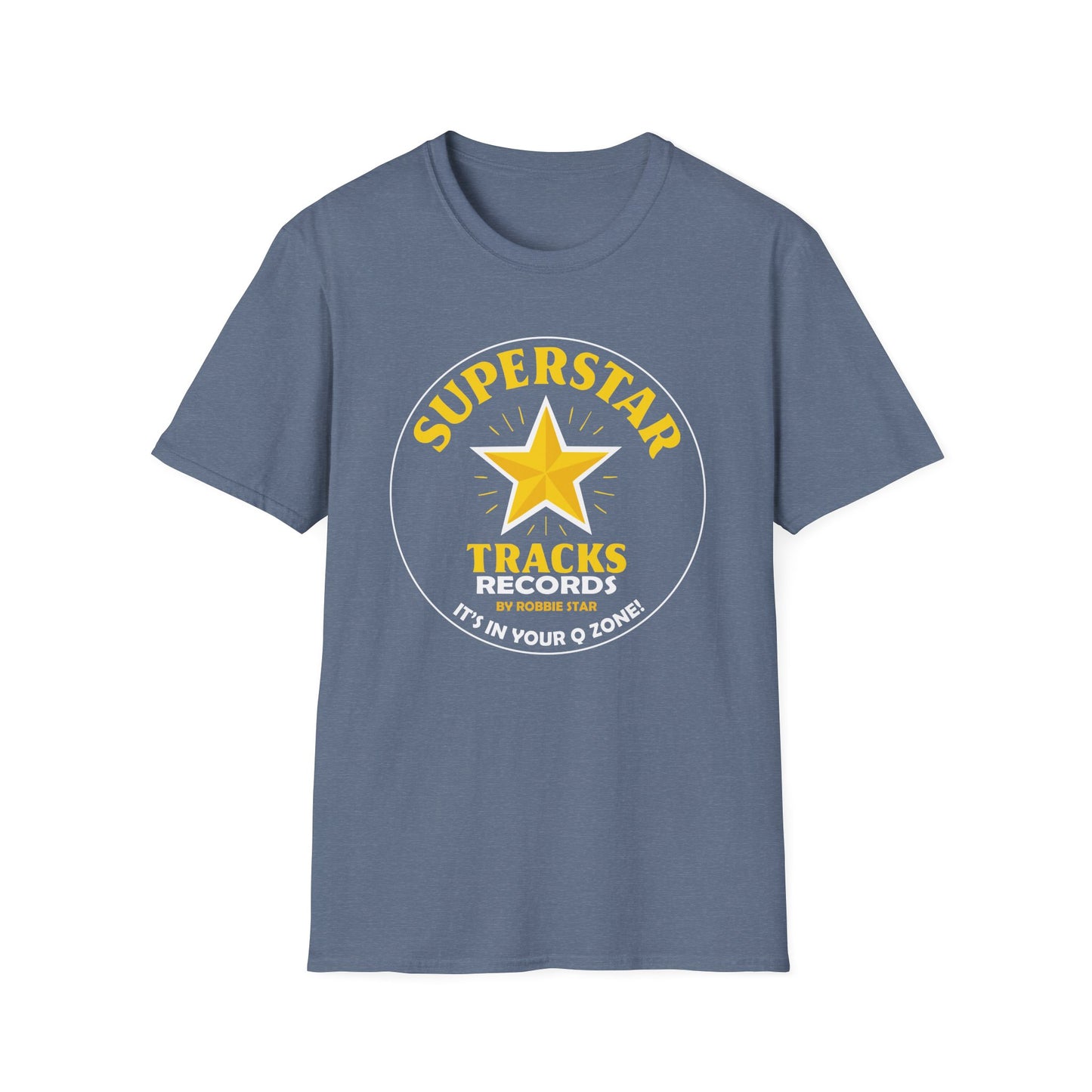 I Think You Should Leave - Superstar Tracks Records Robbie Star Unisex Softstyle T-Shirt