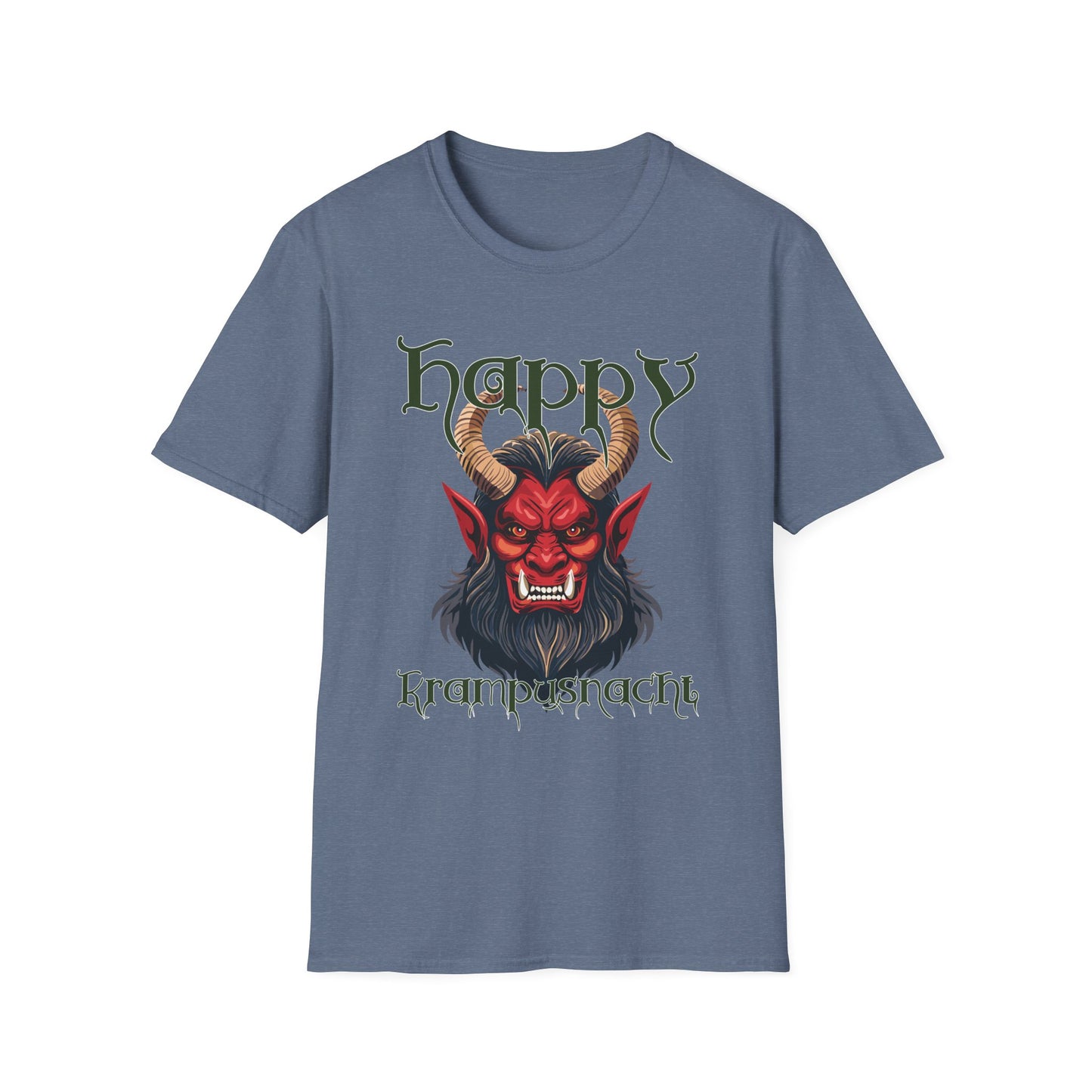 Happy Krampusnacht (Krampus Night) - Christmas Holiday Unisex Softstyle T-Shirt