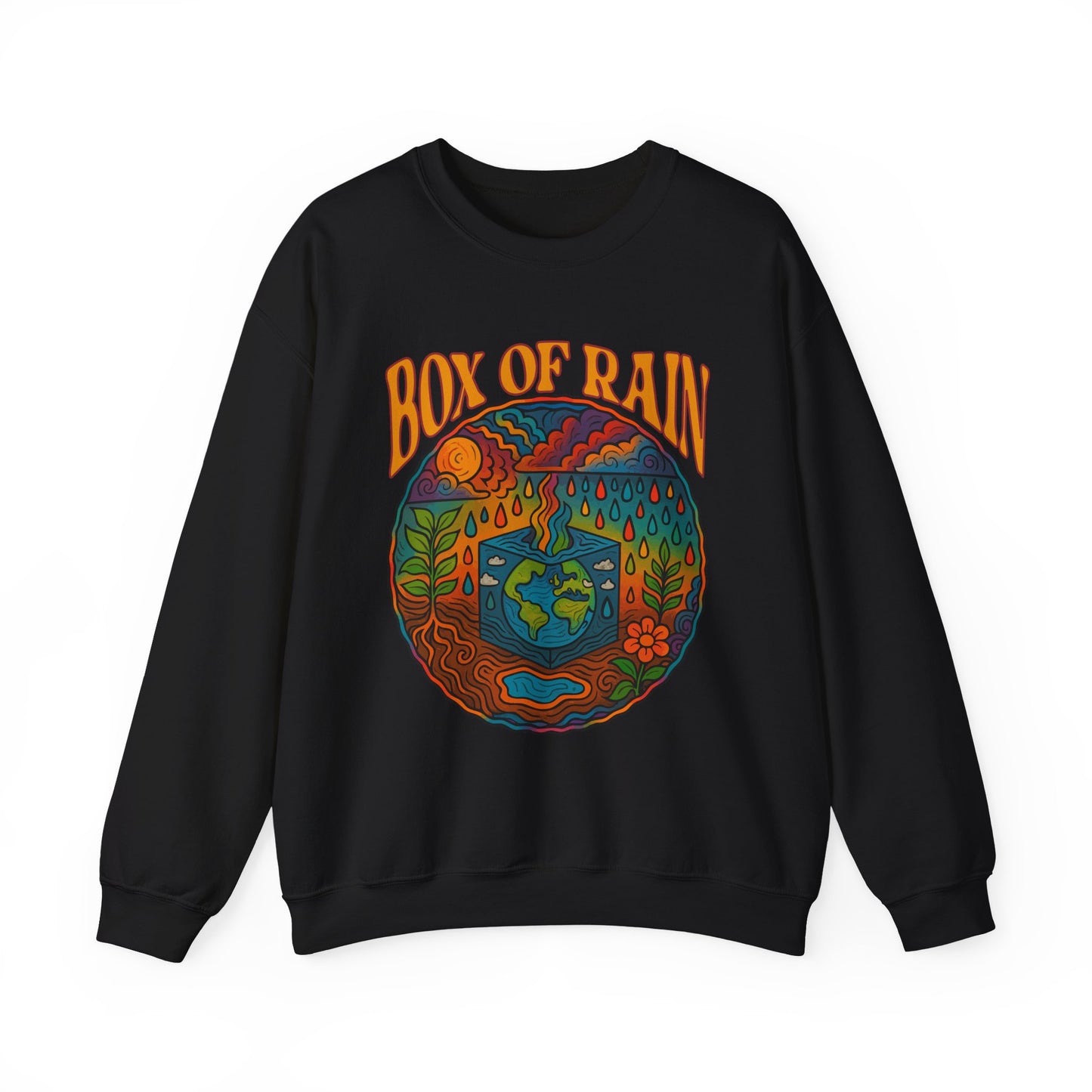 Box of Rain Cosmic Grateful Dead Unisex Pullover Sweatshirt