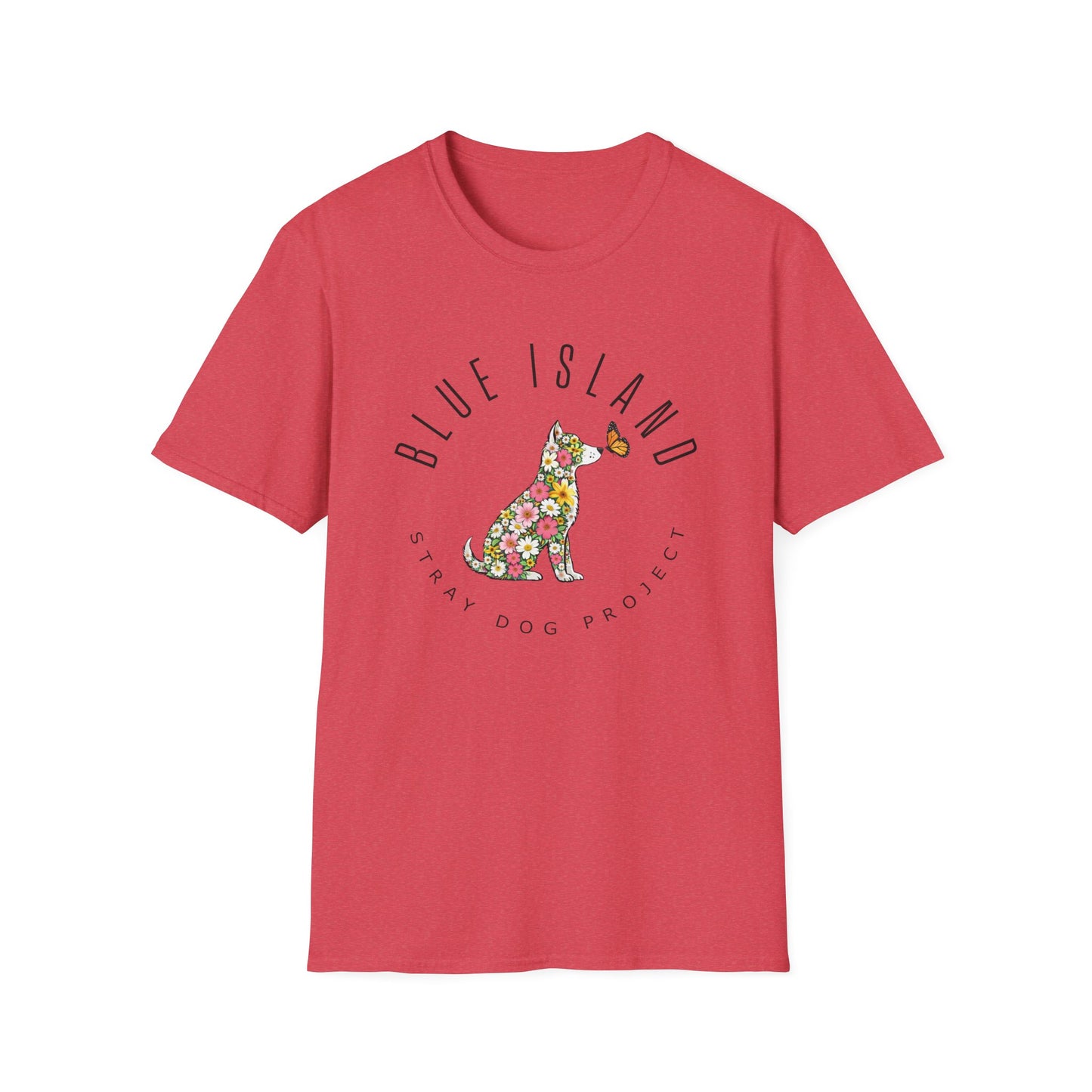 Blue Island Stray Dog Project Spring Tee (Adult Unisex sizes)
