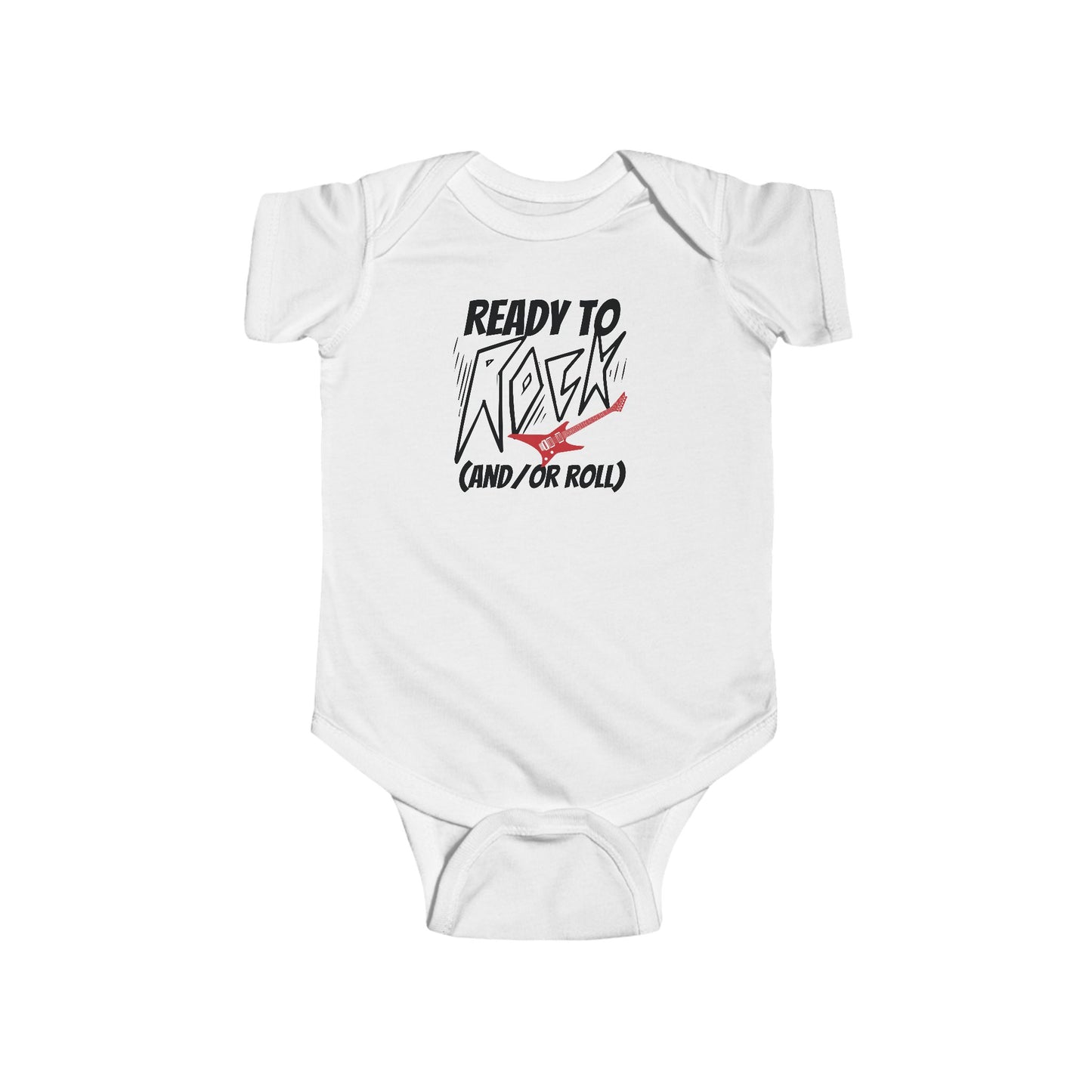 Ready to Rock and/or Roll Cute Infant Bodysuit