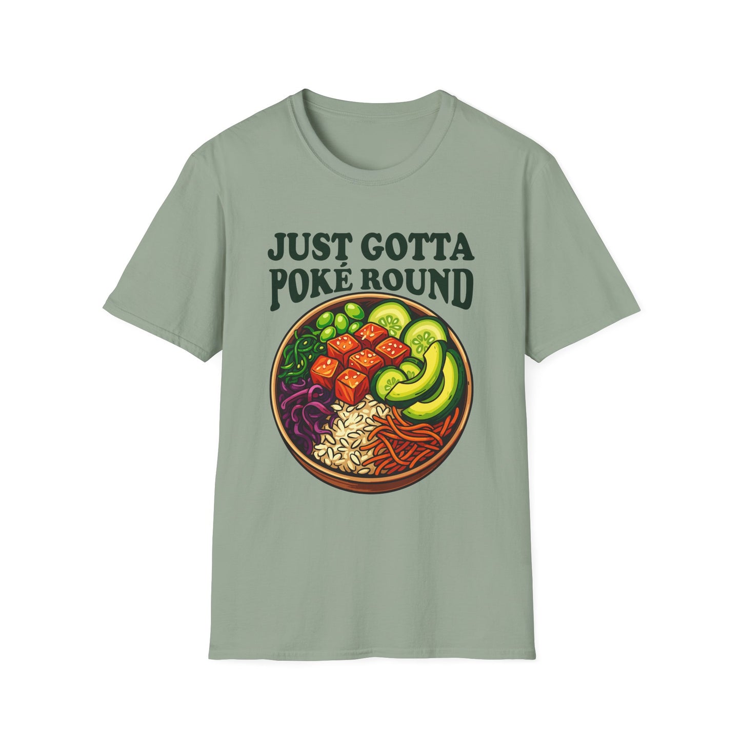 Grateful Dead Shakedown Street Parody Shirt - Just Gotta Poké Round - Unisex Softstyle T-Shirt