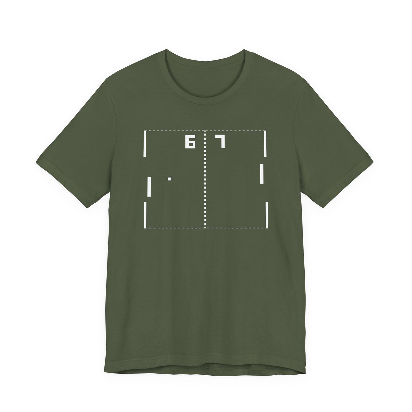 6–7: Vintage Chaos From a Simpler Time - Old School Pong 6-7 Graphic Unisex T-Shirt