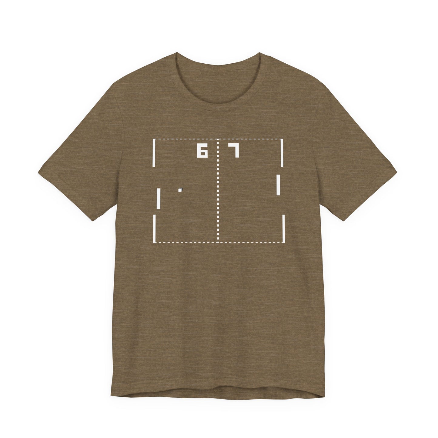 6–7: Vintage Chaos From a Simpler Time - Old School Pong 6-7 Graphic Unisex T-Shirt