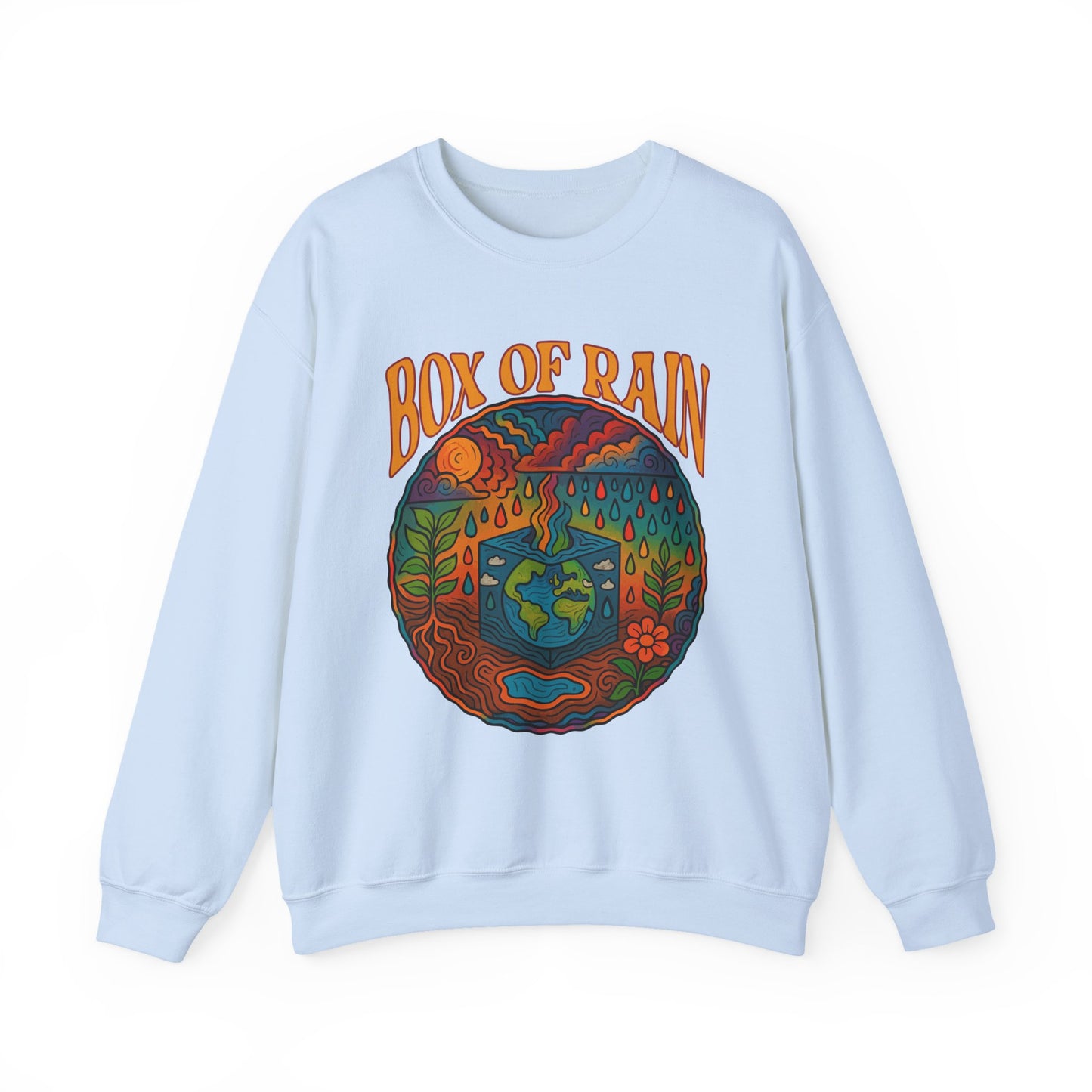 Box of Rain Cosmic Grateful Dead Unisex Pullover Sweatshirt