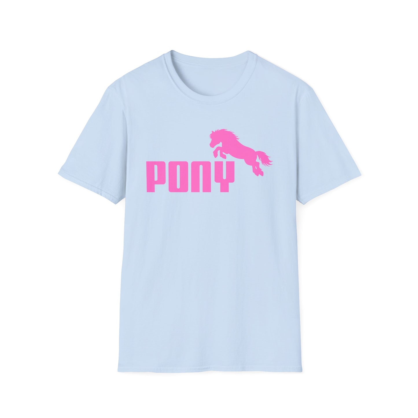 Pink Pony - Parody “PUMA” Logo - Unisex T-Shirt