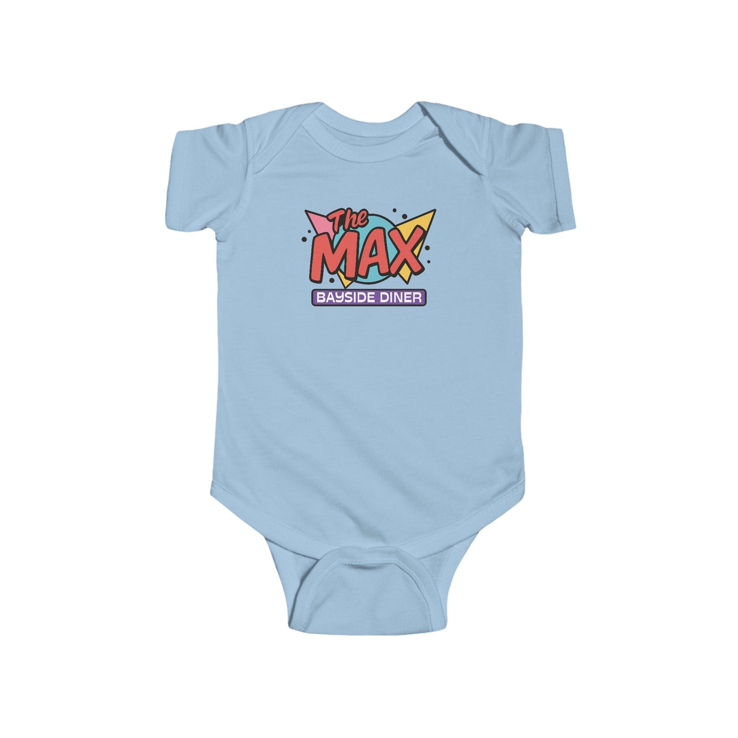 Saved by the Bell “The Max” Baby Bodysuit - Retro Bayside Diner Shower or Birthday Gift