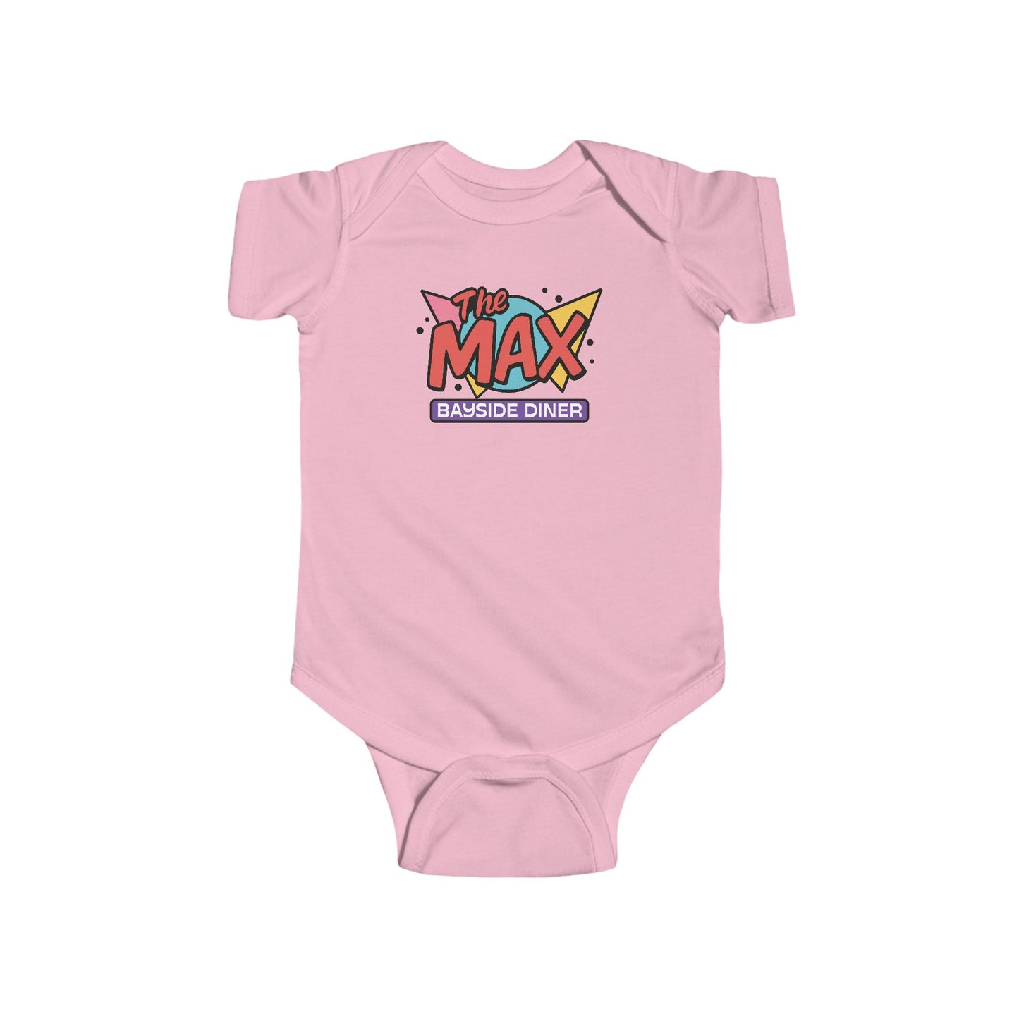 Saved by the Bell “The Max” Baby Bodysuit - Retro Bayside Diner Shower or Birthday Gift