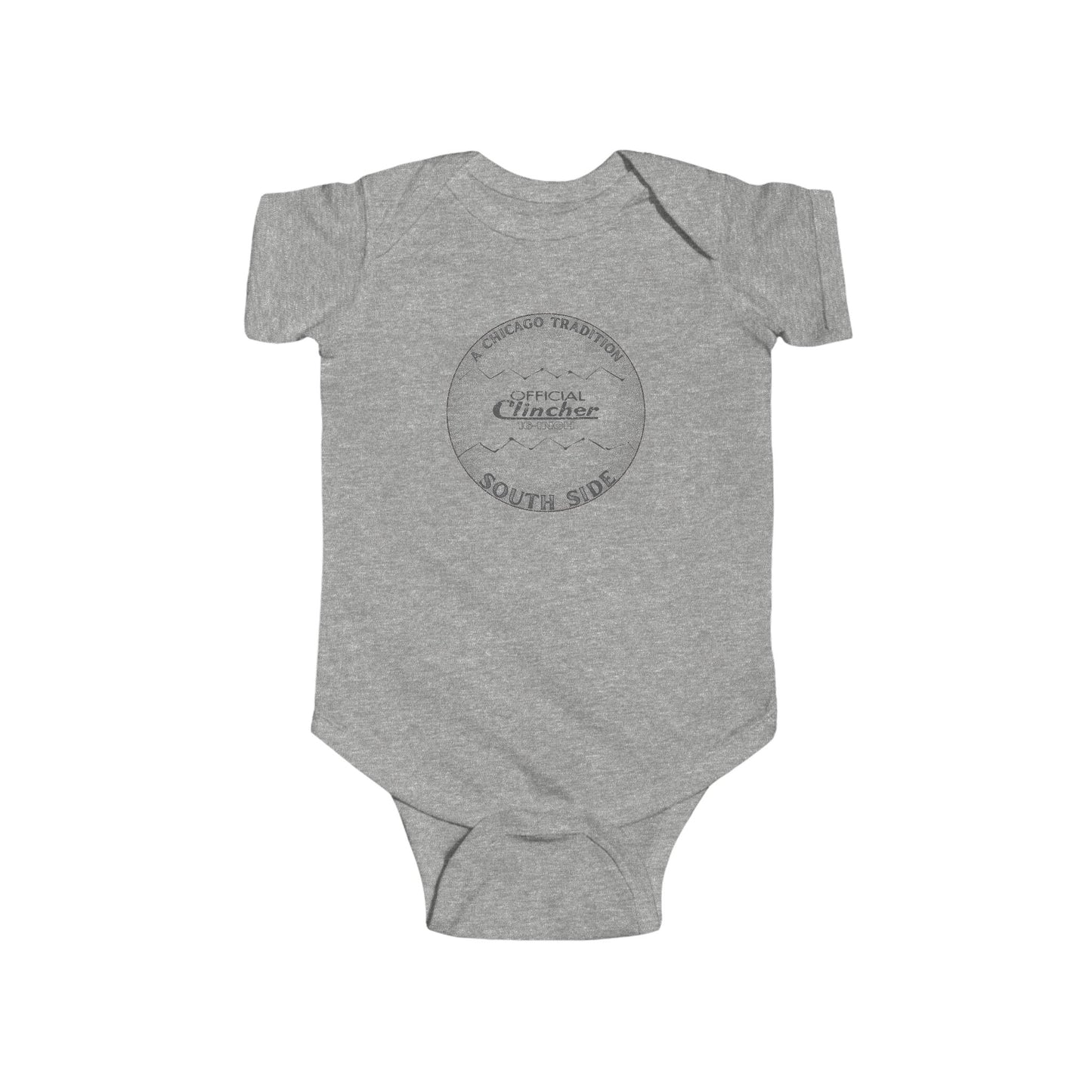 A Chicago Tradition – Baby 16‑Inch Softball Bodysuit - Cute Baby Shower or Birthday Gift