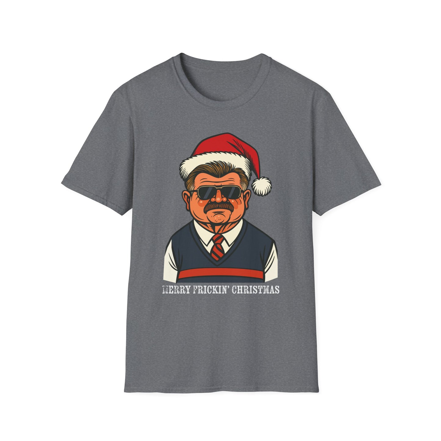 Ditka Claus T-Shirt – Funny Chicago Bears Christmas Unisex Softstyle T-Shirt