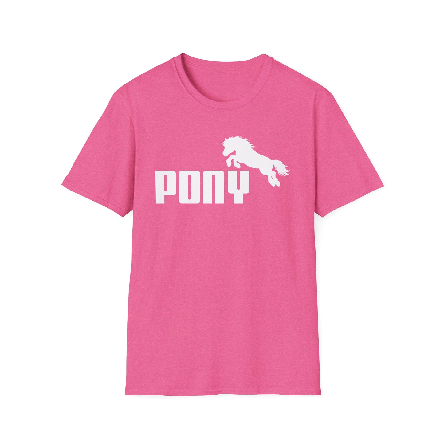 Pink Pony - Parody “PUMA” Logo - Unisex T-Shirt