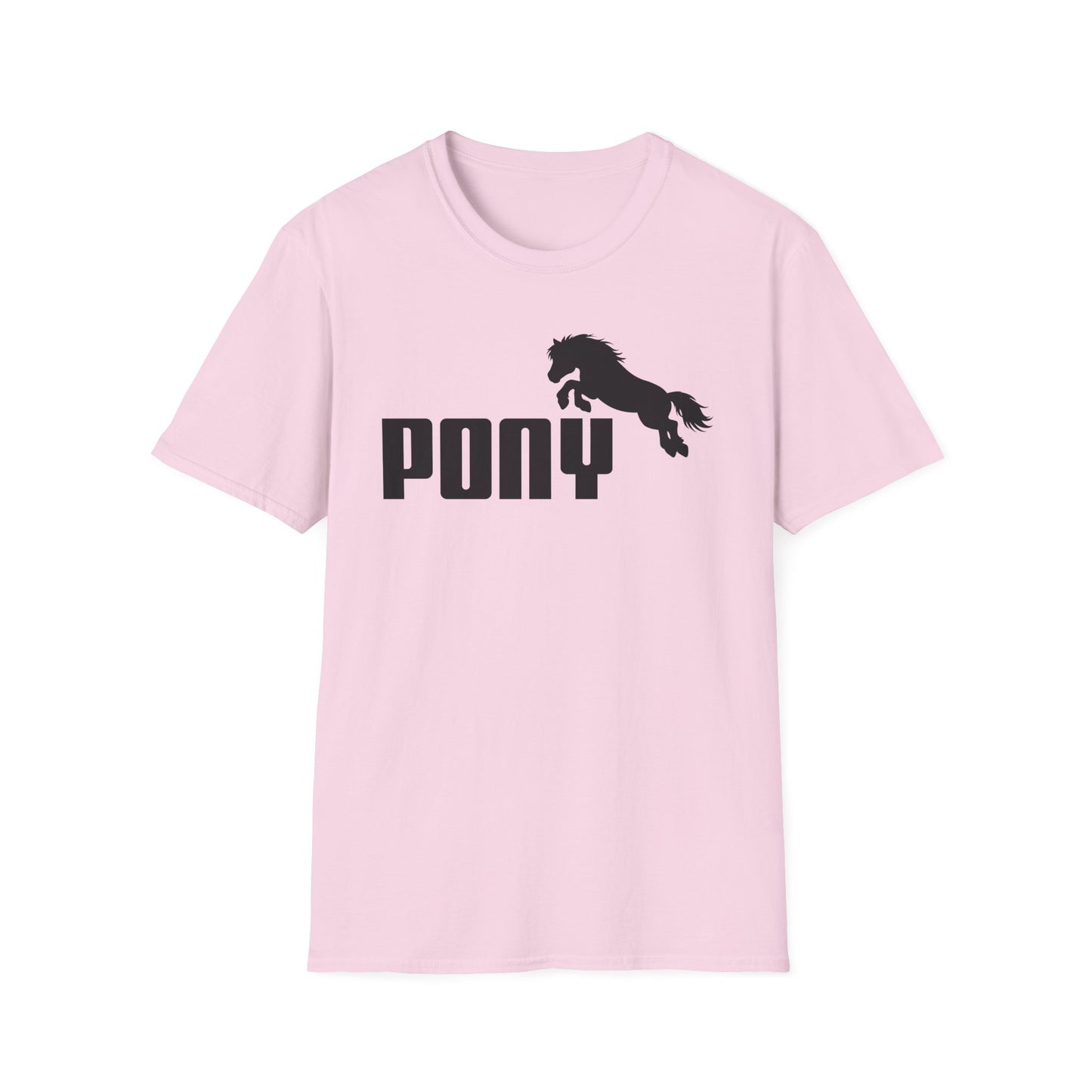 Pink Pony - Parody “PUMA” Logo - Unisex T-Shirt
