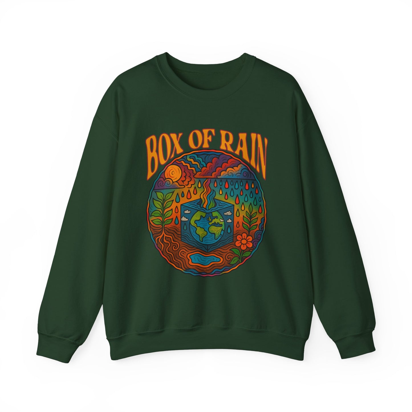 Box of Rain Cosmic Grateful Dead Unisex Pullover Sweatshirt
